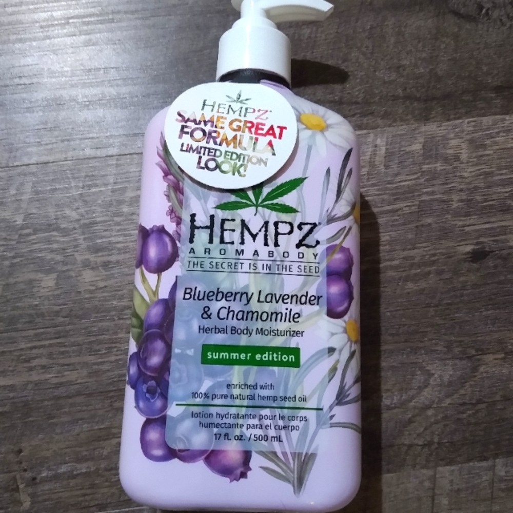 Hempz lotion